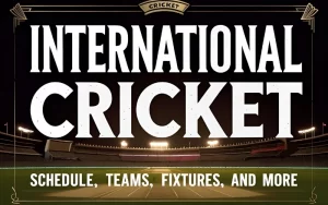 international cricket