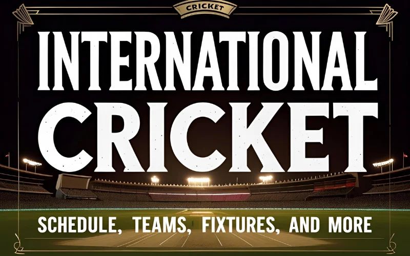 international cricket