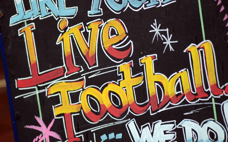 Live football